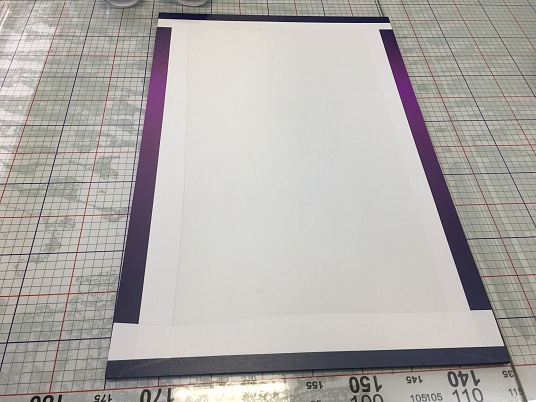 Таблички из пластика ПВХ с пленкой