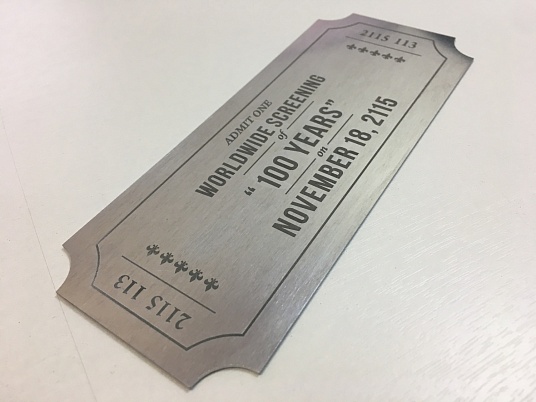 Гравировка на алюминии