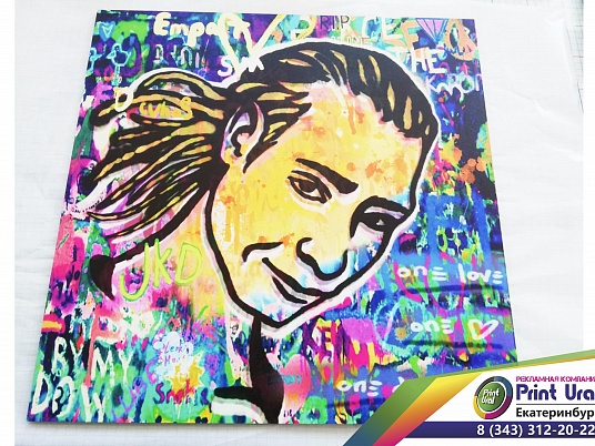 Панель с печатью на пленке