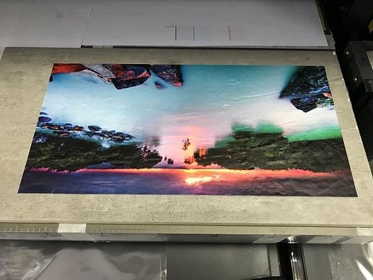 УФ печать на плитке