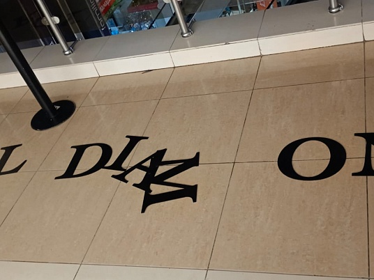 Изготовление букв из акрила