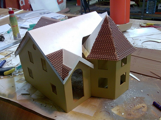 Изготовление архитектурных моделей, проектов зданий, городов.