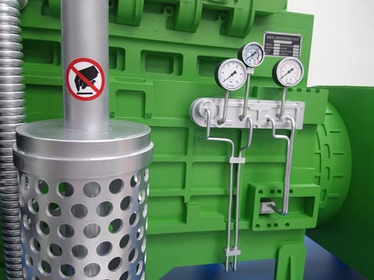 Макет дизельной электростанции